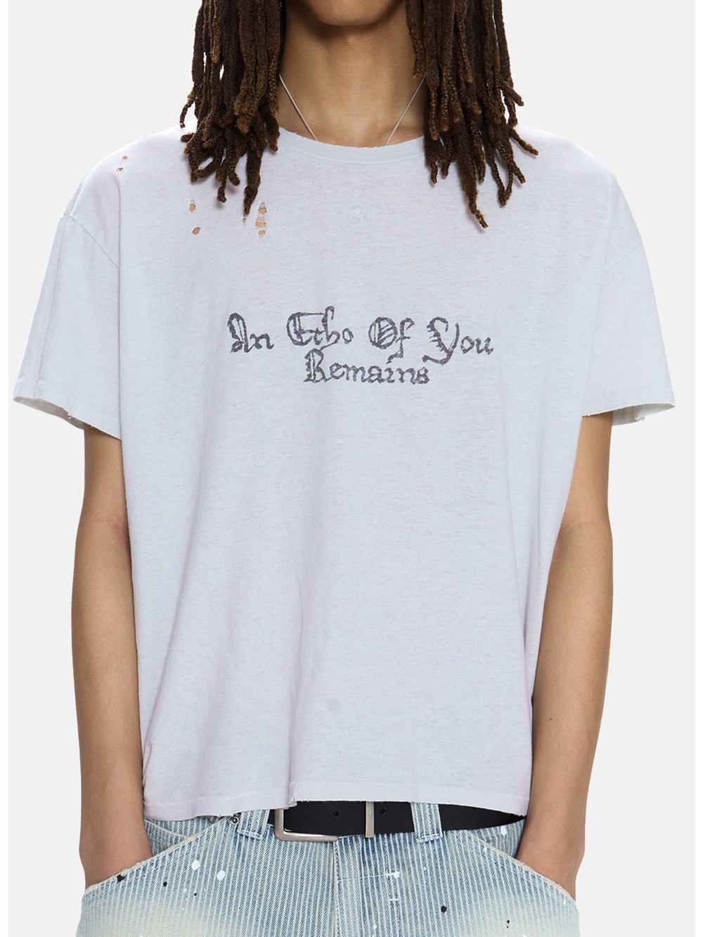 NWT JADED LONDON An Echo of You Remains Graphic T-Shirt Size XS
